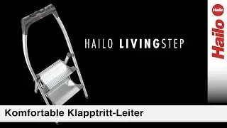 Praktische Klapptritt-Leiter &ndash; Hailo LivingStep