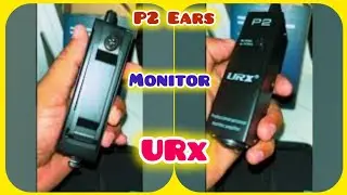 Amplificador In Ears Personalizado P2 URX Econ&oacute;mico Y Bueno