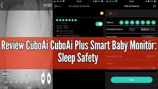 Review C&uuml;boAi CuboAi Plus Smart Baby Monitor: Sleep Safety Alerts for Covered Face, Danger Zone & S