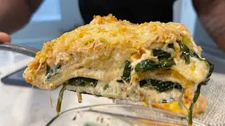 Лазанья с лососем / Как приготовить лазанью с морепродуктами по рецепту @FoodKonnection
