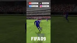 Cristiano Ronaldo Free Kick FIFA 09 vs Arsenal #ucl #fifa09 #ps3 #ronaldo