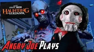 AngryJoe Plays a Zombie Game! [COD: Warzone Zombie Halloween Event]