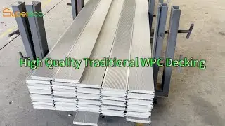 Traditional WPC Decking in action!Durable, eco-friendly boards.Classic wood look, low maintenance.