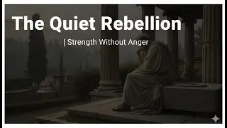 The Quiet Rebellion | Strength Without Anger #limitlessmindset #stoicism #motivation