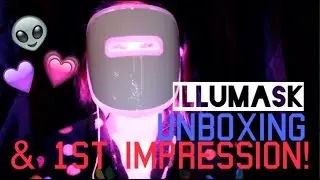 Распаковка и первое впечатление от светотерапевтической маски illuMask Anti-Acne | Эми Али