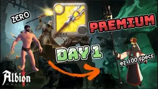 Zero to Premium 2024 | Great Fire Staff | Day 1 | Albion Online