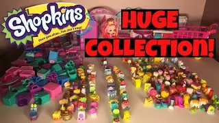 ALL Shopkins HUGE 200+ Collection Season 7 6 5 4 3 2 1, ULTRA RARE/EXCLUSIVE + Playsets!