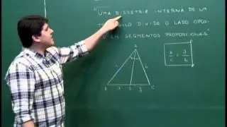 Teorema da Bissetriz Interna - Aula 5