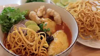 Thai northern noodle/Thai noodle/creamy noodle.