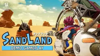 SAND LAND First Gameplay Demo | New OPEN WORLD DRAGON BALL in Unreal Engine coming in 2024