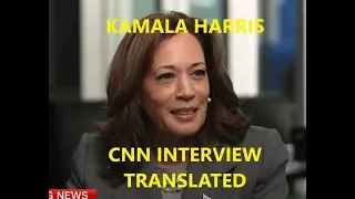 TRANSLATED - Kamala Harris Tim Walz CNN Interview