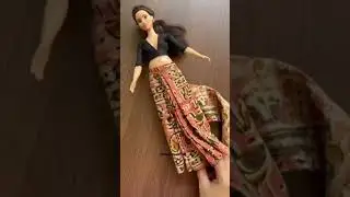 barbie doll cute saree #barbie #girls #saree #shots