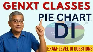 Data Interpretation Pie Chart | DI Questions for SSC, OSSC, Banking, Railway Exams | GENXT Classes