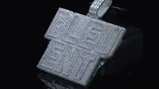 Hip hop Jewelry | Customized sqares iced out | GUU Jewelry