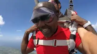 SAUT EN PARACHUTE - SAINT FRANCOIS - GUADELOUPE