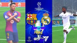 Barcelona Vs Real Madrid | UEFA Champions League™ | Final | FC Mobile 25™ | Gameplay |