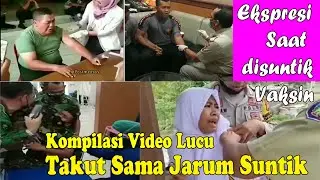 Kompilasi video lucu terbaru th 2022#Takut jarum suntik