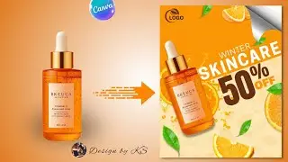 Product Poster Design Step-by-Step using Canva