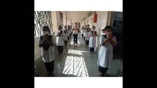 Bharucha semi English school-2 HM-Ramvilash Pandey TEACHER and students R N WARD