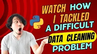 Watch How I Tackled A Data Cleaning Problem While Preparing My Data For A Machine Learning Model