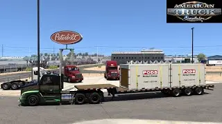 #ATS delivery of Moving Containers from Albuquerque (NM) to Santa Fe (NM)