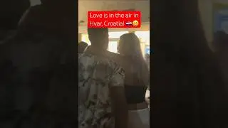 ❤️ ЛЮБОВЬ витает в воздухе на острове Хвар, Хорватия! 🇭🇷🥲 #шорты #путешествия #хорватия #ночная ж...