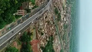 Full Changa Manga Forest & City on Dron View