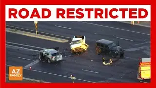 2 seriously hurt in multi-car crash in Surprise