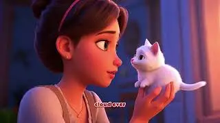 ☁️ Bella and the Cloud Cat | Kids English Stories  Bedtime Stories for Kids
