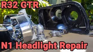 N1 Headlight Disassembly and Repair – R32 GTR V-Spec II