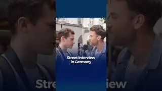 Street interview in Germany About work and life 🇩🇪 #shorts