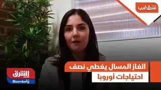 شرق غرب - الغاز المسال يغطي نصف احتياجات أوروبا بعد فقدان الإمدادات الروسية