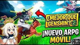 Better than Genshin? 🐉 We Test DRAGON SWORD: Graphics at Max and First Impressions
