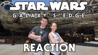 Реакция на Star Wars Galaxy's Edge: Мы провели четыре часа, живя в далекой-далекой галактике!