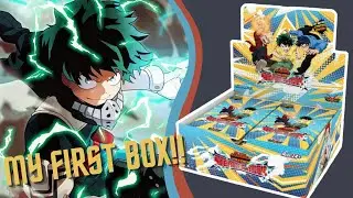 MY FIRST BOX OF HEROES CLASH!!! | Box Opening | My Hero Academia CCG Heroes Clash