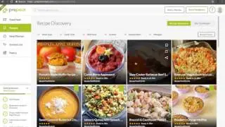 Meal Planning made easy!   Prepear Live Demo