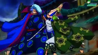 Kyoshiro sees Oden's power in Zoro's swordOnly Kyoshiro can
