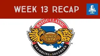 Week 13 Recap