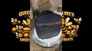 Black & Gold Birthday Cake Decorating | Step-by-Step (Fast-Paced)