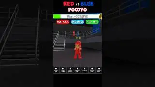 Red Blue Pocoyo 🥵🥶 #roblox #funny #trending