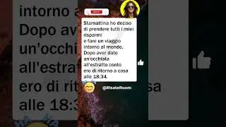 ✈️ Giro del mondo #barzellette #divertente #umorismo #comicit&agrave; #risate #italia #perte #ridere