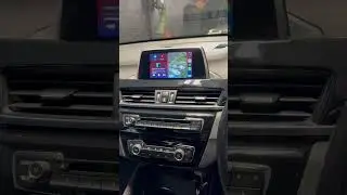 BMW F48 X1 enav_evo Apple CarPlay activation. #csretrofits #bmw #x1 #f48 #carplay #applecarplay