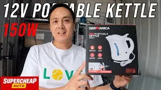 Testing a 12V portable kettle! 🔥
