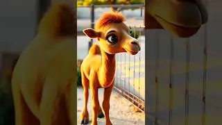 Curious Baby Camel Asks Mom the Tough Questions