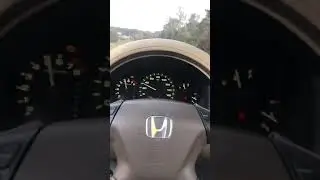 06 Honda Accord 0-60 with Stage 1 Tune and Custom Exhaust (TC ON)