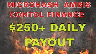 Microhash Paying!!!  Ambis is Paying !!!Control Finance Paying!! Bitconnect Paying !!!  LIVE PROOF
