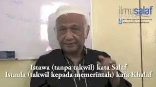 Prof. Dr. Abdulfatah Haron - Sifat 20, Ilmu Tauhid & Di Mana Allah?