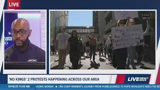 No Kings protest Charlotte: Marchers on the streets