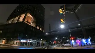 Old City Race Street | Columbus Blvd | Early Morning | Philadelphia PA | 4K