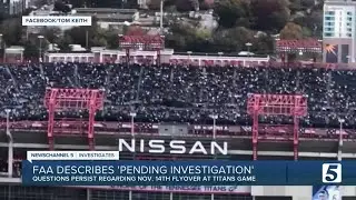 Titans flyover now subject of a 'pending investigation,' FAA says
